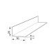 L-SHAPE ALUMINUM PROFILE 30x20 ANODISED L-SHAPE ALUMINIUM PROFILES